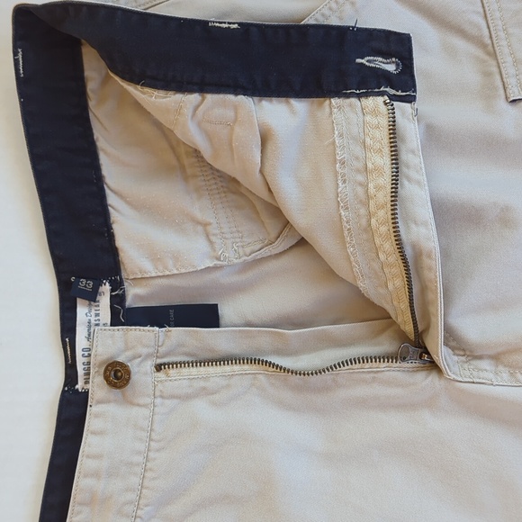 Plugg Co. Cargo Utility Hiking Shorts 33 Cream - Picture 10 of 16